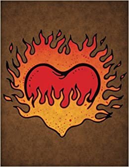 indir Heartburn Sketchbook: Blank Art Pad Notebook Journal (Tattoo You 150 Sketch, Band 25): Volume 25