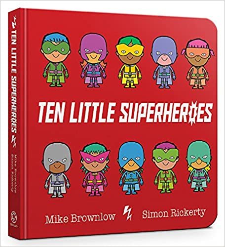 Ten Little Superheroes Board Book indir