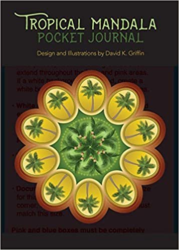 indir Tropical Mandala Pocket Journal