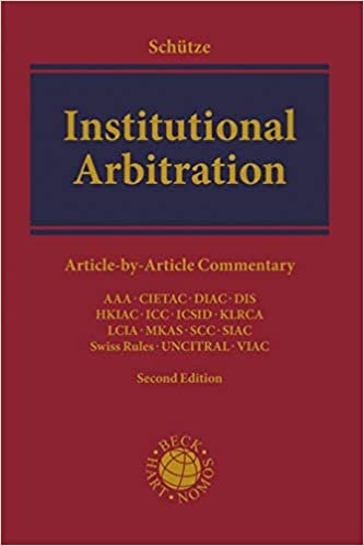 Institutional Arbitration: Article-by-article Commentary ダウンロード