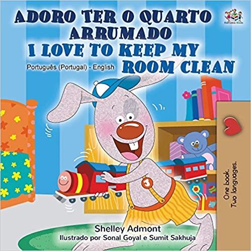 تحميل I Love to Keep My Room Clean (Portuguese English Bilingual Book - Portugal)