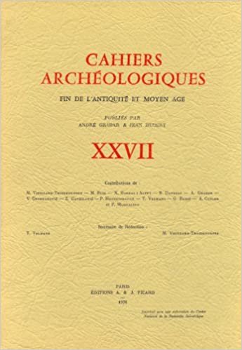 CAHIERS ARCHEOLOGIQUES FIN DE L'ANTIQUITE ET MOYEN AGE N°27 (PICARD ARCHEOLOGIE) indir