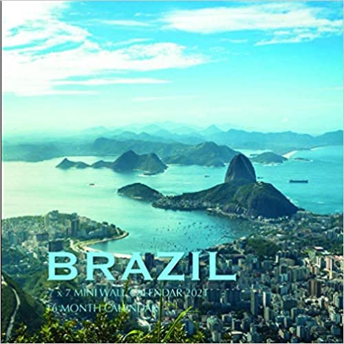 Brazil 7 x 7 Mini Wall Calendar 2021: 16 Month Calendar indir