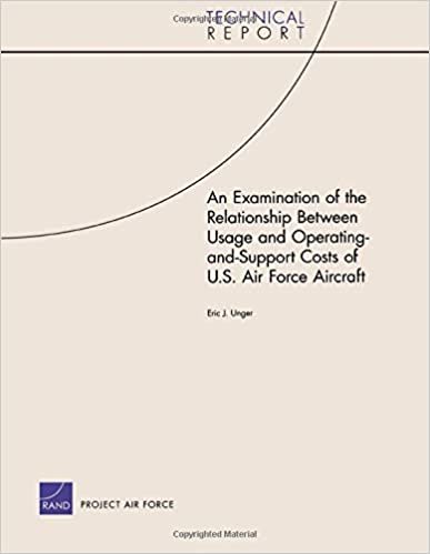 An Examination of the Relationship Between Usage and Operating-and-Support Costs of U.S. Air Force Aircraft (Technical Report (Rand))