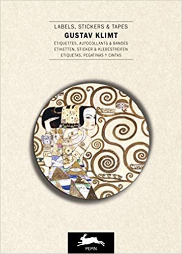 indir Gustav Klimt: Label and Sticker Book