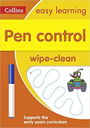 indir Pen Control Age 3-5 Wipe Clean Activity Book: Prepare for Preschool with easy home learning (Collins Easy Learning Preschool)