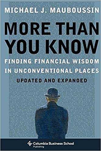 indir Mauboussin, M: More Than You Know: Finding Financial Wisdom in Unconventional Places (Updated and Expanded) (Columbia Business School Publishing)