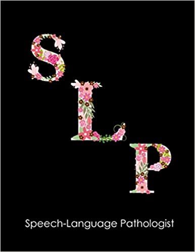 تحميل Speech-Language Pathologist: Speech Therapist Notebook, Floral SLP Gift For Notes