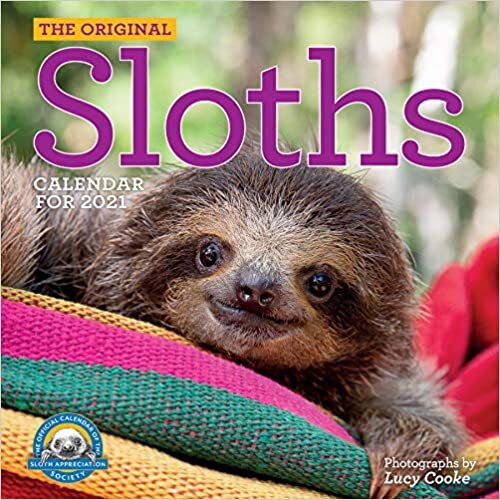 تحميل 2021 Sloths Wall Calendar