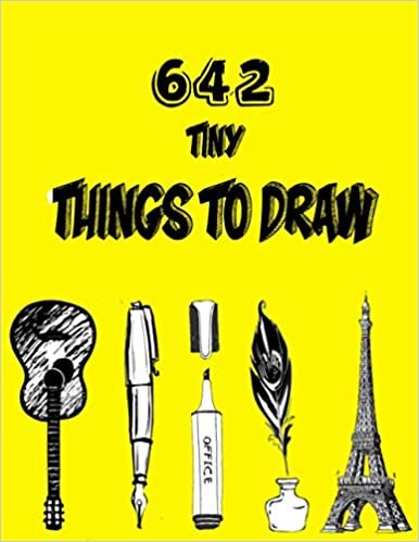 642 Tiny Things to Draw: Inspirational Sketchbook to Entertain and Provoke the Imagination draw | Drawing Books, Art Journals , Art Notebook , Gifts for Artist, Doodle Books, Published in large 8.5 x 11 inch pages