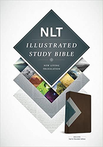 Illustrated Study Bible: New Living Translation, Teal & Chocolate Edition