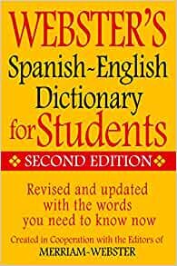 Webster's Spanish-English Dictionary for Students