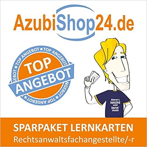 AzubiShop24.de Spar-Paket Lernkarten Rechtsanwaltsfachangestellte/r: Prüfungsvorbereitung auf die Abschlussprüfung zum Sparpreis indir
