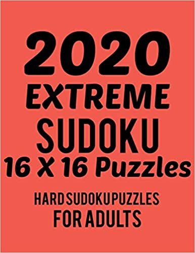 اقرأ 2020 Extreme Sudoku 16*16 Puzzles: Hard Sudoku Puzzles for Adults - Large Print - Hard Level الكتاب الاليكتروني 