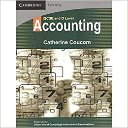 IGCSE and O Level Accounting by Catherine Coucom - Paperback