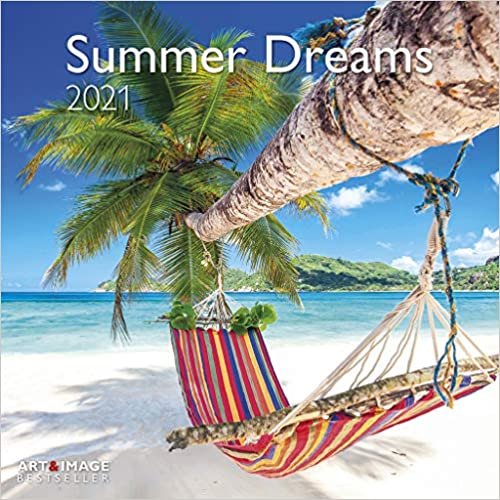 Summer Dreams 2021 - Wand-Kalender - Broschüren-Kalender - A&I - 30x30 - 30x60 geöffnet indir