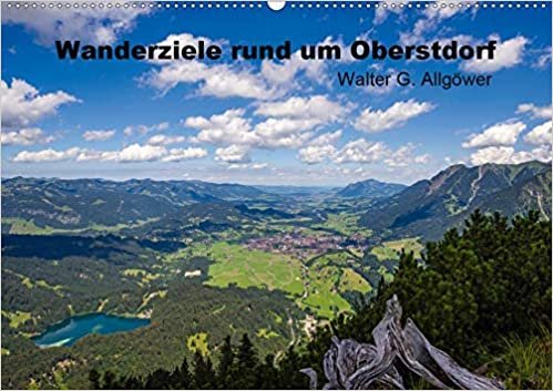 Wanderziele rund um Oberstdorf (Wandkalender 2021 DIN A2 quer): Kleine und größere Wanderziele (Monatskalender, 14 Seiten ) indir