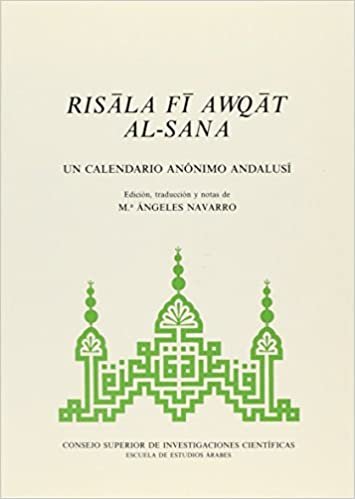 Risala fi awqat al-sana: Un calendario anónimo andalusí