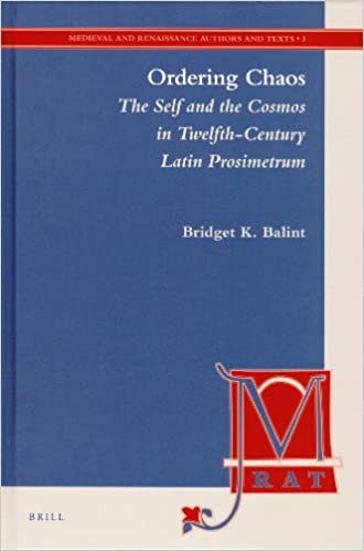 اقرأ Ordering Chaos: The Self and the Cosmos in Twelfth-Century Latin Prosimetrum الكتاب الاليكتروني 