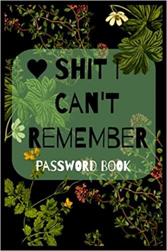 Notebook - Password Book: Never Forget A Password Again, Alphabetical Password And Address Logbook Organizer With Tabs 7: Password keeper for all ... Blank Journal with Black Cover Perfect Size indir