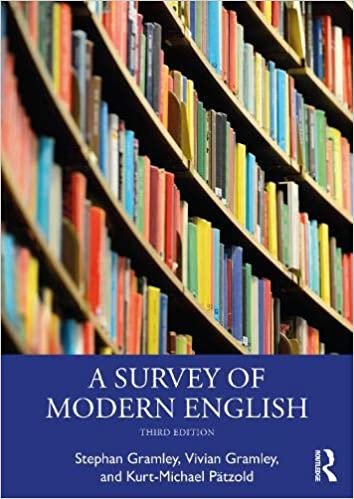 ダウンロード  A Survey of Modern English 本