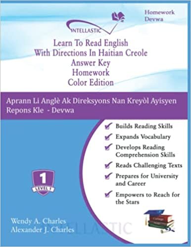اقرأ Learn To Read English With Directions In Haitian Creole Answer Key Homework: Color Edition الكتاب الاليكتروني 