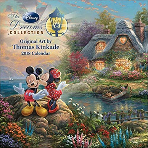 Thomas Kinkade: The Disney Dreams Collection 2018 Wall Calendar