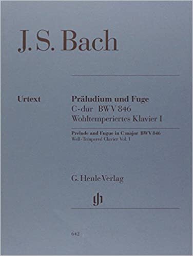 ダウンロード  Praeludium und Fuge C-dur (aus dem Wohltemperierten Klavier Teil I) BWV 846: Klavier zu zwei Haenden / Urtext 本