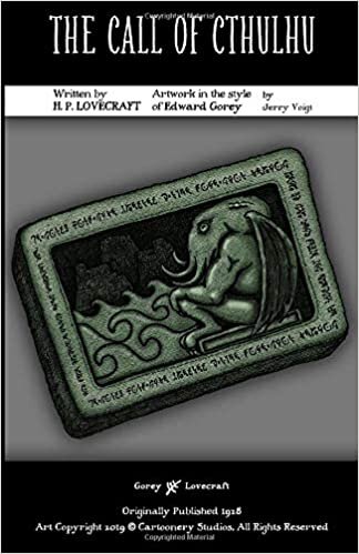 indir THE CALL OF CTHULHU: H.P. Lovecraft&#39;s Classic illustrated in the style of Edward Gorey (Gorey Lovecraft)