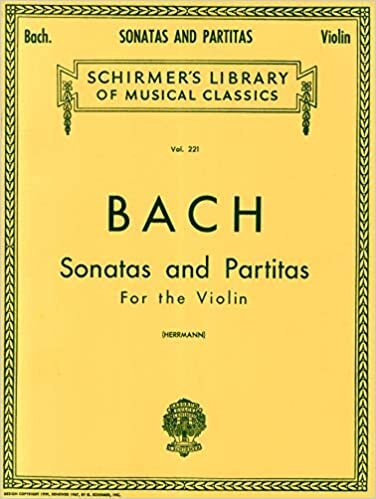 ダウンロード  Sonatas And Partitas: For Violin Solo (Schirmer's Library of Musical Classics) 本