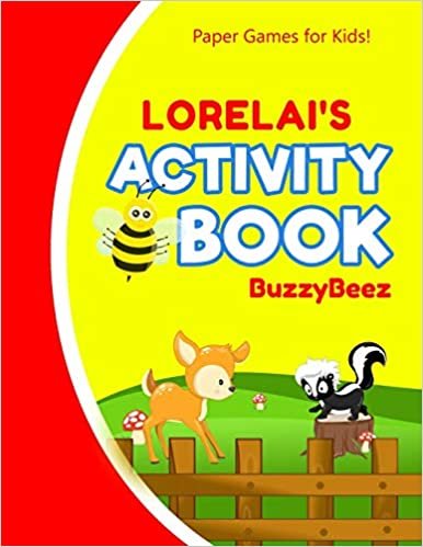 indir Lorelai&#39;s Activity Book: 100 + Pages of Fun Activities | Ready to Play Paper Games + Storybook Pages for Kids Age 3+ | Hangman, Tic Tac Toe, Four in a ... Letter L | Hours of Road Trip Entertainment