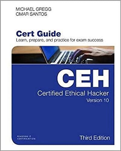 Certified Ethical Hacker (CEH) Version 10 Cert Guide (Certification Guide)
