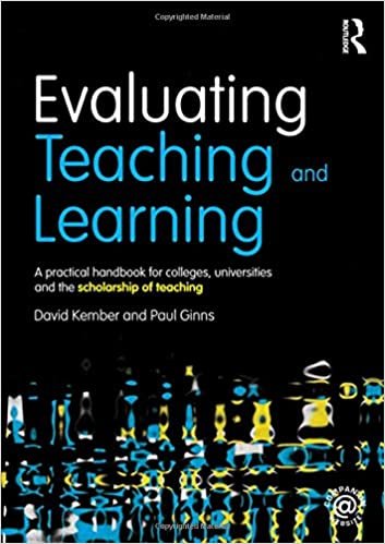 تحميل Evaluating Teaching and Learning: A practical handbook for colleges, universities and the scholarship of teaching