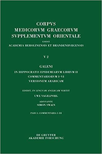 تحميل Galeni in Hippocratis Epidemiarum Librum II Commentariorum I-III Versio Arabica