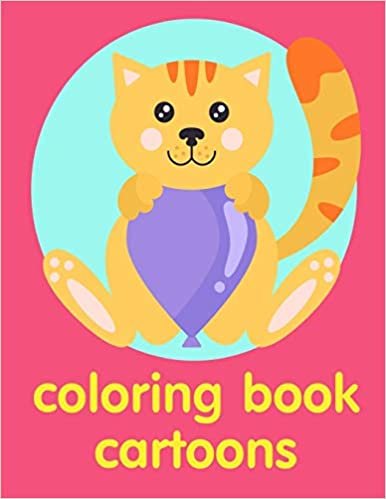 تحميل coloring book cartoons: A Cute Animals Coloring Pages for Stress Relief &amp; Relaxation