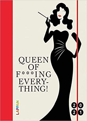 indir Queen of f***ing everything! 2021: Buch- und Terminkalender (Taschenkalender)