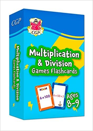 New Multiplication & Division Games Flashcards for Ages 8-9 (Year 4)