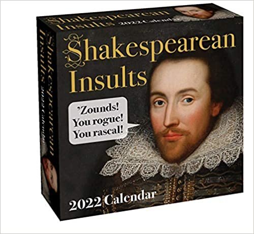 Shakespearean Insults 2022 Day-to-Day Calendar