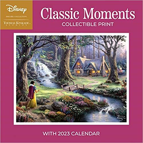 ダウンロード  Disney Dreams Collection by Thomas Kinkade Studios: 2023 Collectible Print with: Classic Moments 本