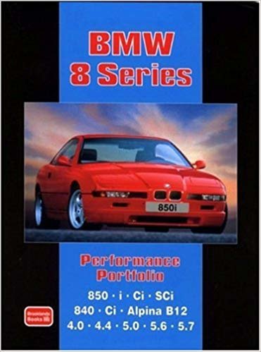 BMW 8 Series Performance Portfolio : Contains Road and Comparison Tests, Useful Buyer's Guide and Other Information indir