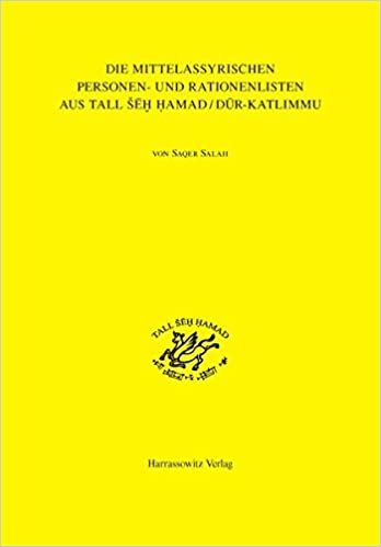 تحميل Die Mittelassyrischen Personen- Und Rationenlisten Aus Tall Seh Hamad/Dur-Katlimmu