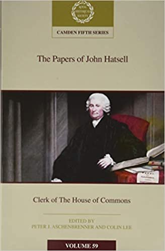 indir The Papers of John Hatsell, Clerk of the House of Commons: Volume 59 (Camden Fifth Series, Band 59)