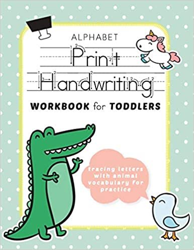 اقرأ Alphabet Print Handwriting Workbook for Toddlers - tracing letters with animal vocabulary for practice: - Practice For Kids, Ages 3-5 الكتاب الاليكتروني 