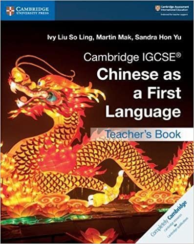تحميل Cambridge IGCSE (R) Chinese as a First Language Teacher&#39;s Book