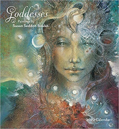 ダウンロード  Goddesses- Paintings by Susan Seddon Boulet 2022 Wall Calendar 本