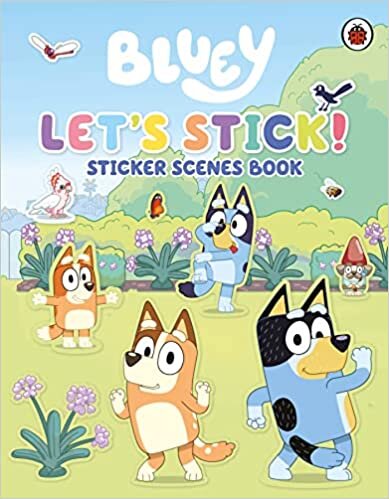 تحميل Bluey: Let&#39;s Stick!: Sticker Scenes Book