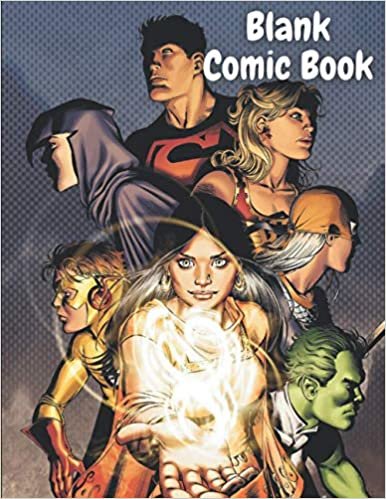 ダウンロード  Blank Comic Book: Draw Your Own Comics - 121 Pages of Fun and Unique Templates - A Large 8.5" x 11" Notebook and Sketchbook for Kids and Adults to Unleash Creativity 本