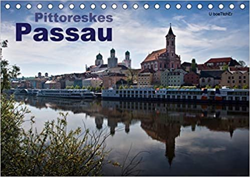 Pittoreskes Passau (Tischkalender 2021 DIN A5 quer): Die Schönheit der Dreiflüssestadt Passau (Monatskalender, 14 Seiten ) indir