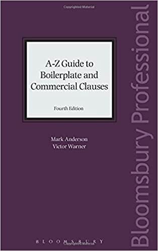  بدون تسجيل ليقرأ A-Z Guide to Boilerplate and Commercial Clauses