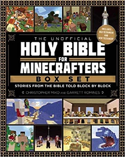 ダウンロード  The Unofficial Holy Bible for Minecrafters Box Set: Stories from the Bible Told Block by Block 本